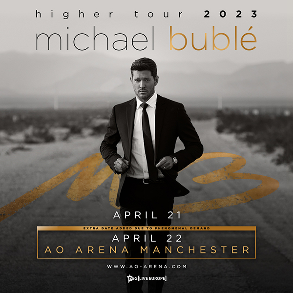 michael buble: VIP Tickets + Hospitality Packages - AO Arena, Manchester